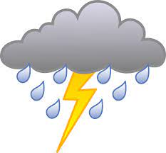 lightning cloud clipart